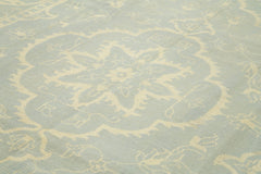 Tebriz Beige Classic Cotton Wool Handmade Area Rug 8'9'' x 11'11''