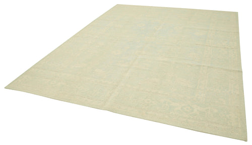 Handmade Area Rug – Classic Beige Cotton Wool Rug 7'11'' x 9'11'' by Agacan