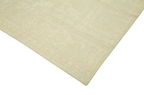 Tebriz Beige Classic Cotton Wool Handmade Area Rug 7'11'' x 10'1''