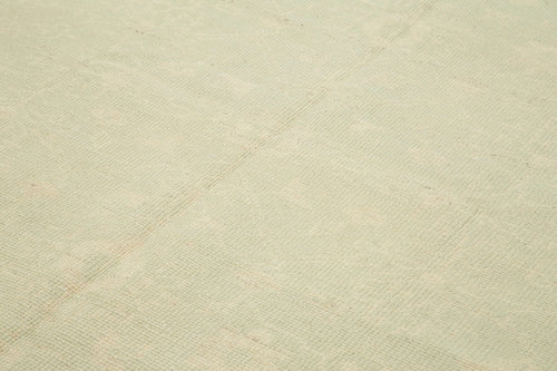 Tebriz Beige Classic Cotton Wool Handmade Area Rug 7'11'' x 10'1''