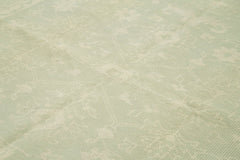 Tebriz Beige Classic Cotton Wool Handmade Area Rug 7'11'' x 9'11''