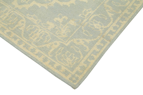Tebriz Beige Classic Cotton Wool Handmade Area Rug 4'11'' x 8'1''