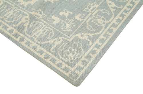 Tebriz Beige Classic Cotton Wool Handmade Area Rug 5'1'' x 8'0''