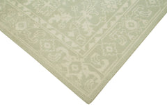 Tebriz Beige Classic Cotton Wool Handmade Area Rug 5'0'' x 8'0''