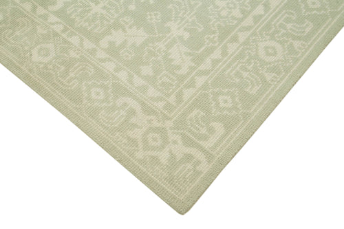 Tebriz Beige Classic Cotton Wool Handmade Area Rug 5'0'' x 8'0''