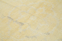 Tebriz Yellow Classic Cotton Wool Handmade Area Rug 5'0'' x 7'10''
