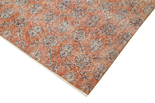 Vintage Beige Vintage Cotton Wool Handmade Area Rug 7'1'' x 10'10''