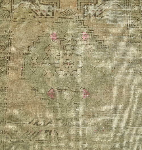 Handmade Area Rug – Overdyed Vintage Cotton Wool Turkish Hand Knotted Carpet 1'8'' x 3'2''