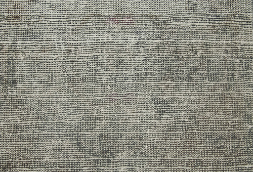 Overdyed Vintage Grey Vintage Cotton Wool Handmade Area Rug 1'5'' x 2'5''