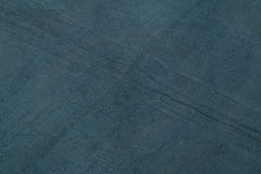 Needlepoint Blue Floral Cotton Wool Handmade Area Rug 5'5'' x 8'0''