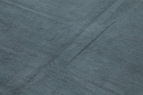 Needlepoint Grey Floral Cotton Wool Handmade Area Rug 5'7'' x 8'2''