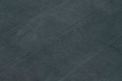 Needlepoint Blue Floral Cotton Wool Handmade Area Rug 7'3'' x 9'3''