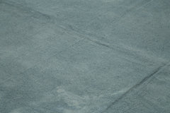 Needlepoint Grey Floral Cotton Wool Handmade Area Rug 9'7'' x 12'6''