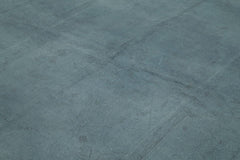 Handmade Area Rug – Turkish Floral Rug 9'0''x12'6'' Grey Cotton Wool Blend