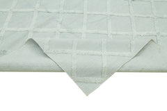 Nepal Geometric Blue Geometric Wool Cotton Handmade Rug 9'0'' x 12'0''