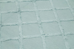 Nepal Geometric Blue Geometric Wool Cotton Handmade Rug 8'7'' x 10'0''