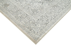 Machine invista Grey Classic Viscose Handmade Rug 7'10'' x 10'0''