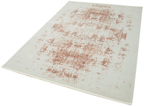 Soho Vintage Beige Vintage Viscose Handmade Rug 5'3'' x 7'7''