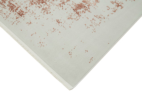 Soho Vintage Beige Vintage Viscose Handmade Rug 5'3'' x 7'7''