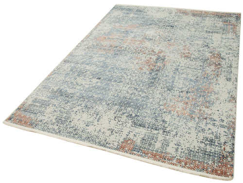 Soho Vintage Beige Vintage Viscose Handmade Rug 5'3'' x 7'7''