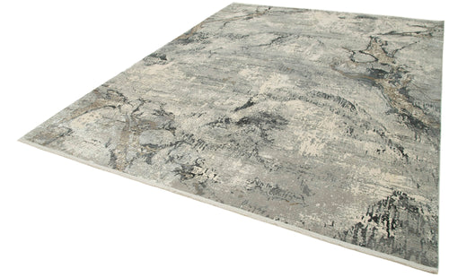 Soho Vintage Grey Vintage Viscose Handmade Rug 8'7'' x 11'7''