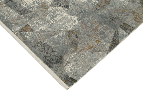 Soho Vintage Grey Vintage Viscose Handmade Rug 8'6'' x 11'6''