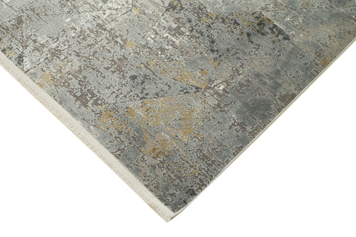 Soho Vintage Grey Vintage Viscose Handmade Rug 8'6'' x 11'6''