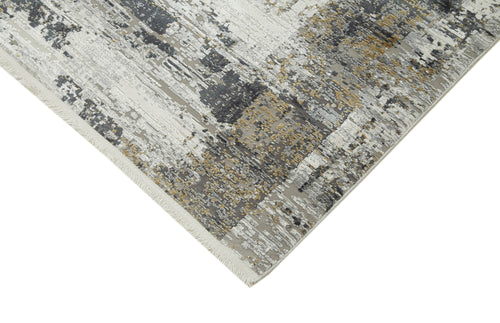 Soho Vintage Grey Vintage Viscose Handmade Rug 7'10'' x 9'10''