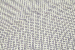 Nepal Geometric Purple Geometric Wool Cotton Handmade Rug 8'1'' x 10'0''