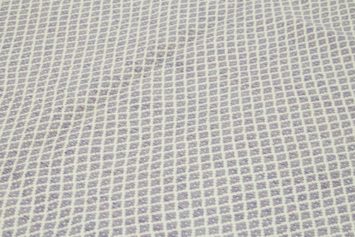 Nepal Geometric Purple Geometric Wool Cotton Handmade Rug 8'1'' x 10'0''