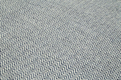 Nepal Geometric Grey Geometric Wool Cotton Handmade Rug 8'0'' x 10'0''