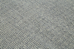 Nepal Geometric Grey Geometric Wool Cotton Handmade Rug 8'1'' x 10'0''