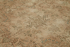 Handmade Area Rug - Persian Classic Beige Cotton Wool Carpet 9'5'' x 12'4''