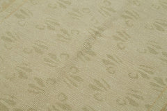 Tebriz Beige Classic Cotton Wool Handmade Area Rug 4'1'' x 5'10''