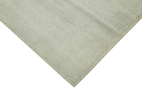 Tebriz Beige Classic Cotton Wool Handmade Area Rug 6'1'' x 8'5''