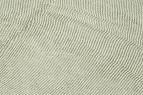 Tebriz Beige Classic Cotton Wool Handmade Area Rug 6'1'' x 8'5''