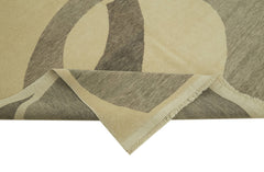 Tebriz Beige Classic Cotton Wool Handmade Area Rug 5'11'' x 8'2''