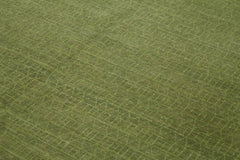 Tebriz Green Classic Cotton Wool Handmade Area Rug 7'11'' x 10'1''