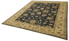 Tebriz Beige Classic Cotton Wool Handmade Area Rug 8'0'' x 10'3''