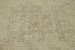 Persian Beige Classic Cotton Wool Handmade Area Rug 8'6'' x 11'7''