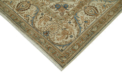 Persian Beige Classic Cotton Wool Handmade Area Rug 9'6'' x 12'5''