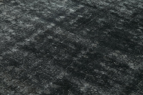 Persian Black Classic Cotton Wool Handmade Area Rug 8'1'' x 11'10''