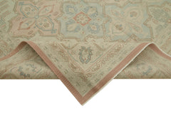 Sumak Beige Classic Wool Cotton Handmade Rug 9'4'' x 13'7''