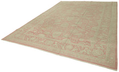 Sumak Beige Classic Wool Cotton Handmade Rug 9'3'' x 13'5''