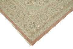 Sumak Beige Classic Wool Cotton Handmade Rug 9'4'' x 13'4''