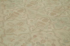 Sumak Beige Classic Wool Cotton Handmade Rug 9'4'' x 13'4''