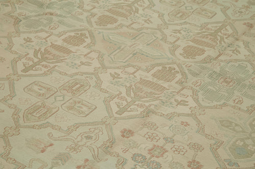 Sumak Beige Classic Wool Cotton Handmade Rug 9'4'' x 13'4''