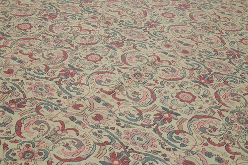 Sumak Beige Classic Wool Cotton Handmade Rug 11'5'' x 17'6''