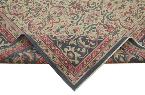 Sumak Beige Classic Wool Cotton Handmade Rug 11'5'' x 17'6''