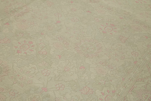 Sumak Beige Classic Wool Cotton Handmade Rug 9'4'' x 13'3''